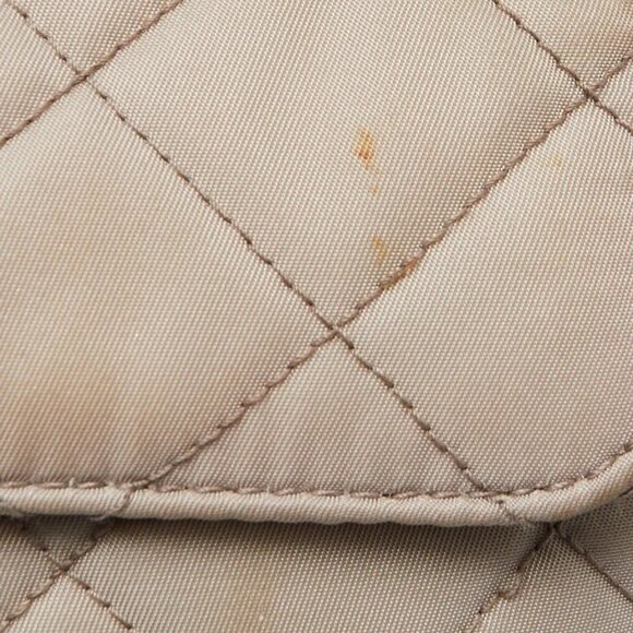 Prada Pomice Tessuto Impuntu Nylon Chain Flap Bag BR4965 - Picture 3 of 12